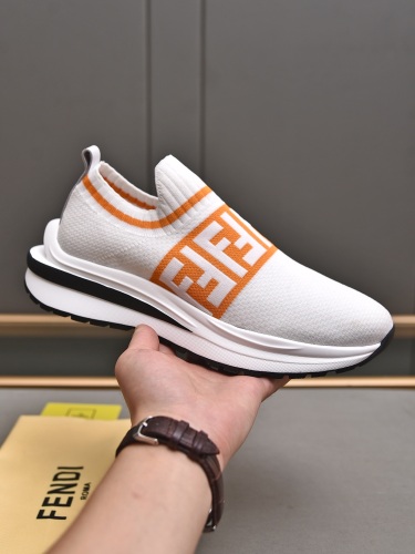 FENDI new product 2023 spring and summer new men's casual sports shoes Little monster series