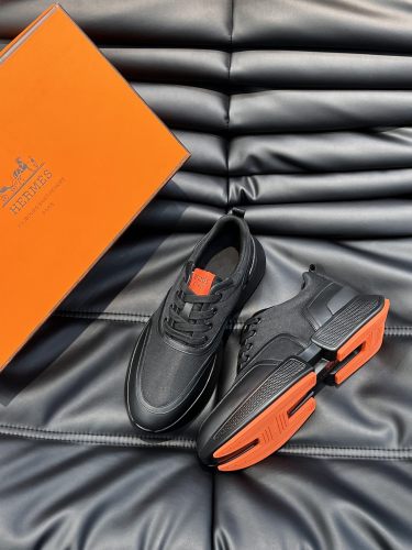 Hermes high -end luxury men's casual sports shoes