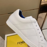 FENDI autumn and winter series series laces low -top sports shoes