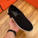 Hermes new series of breathable canvas sneakers