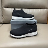 Prada high -quality men's thick bottom sports shoes