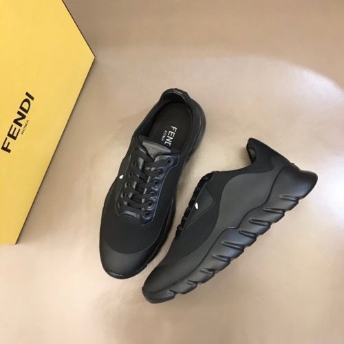 FENDI spring and summer new men's casual sports shoes Little Monster Series