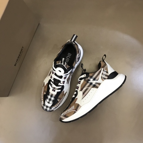 Burberry men's height sneakers