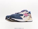 New Balance 990V3 retro single product breathable shock absorption, abrasion -resistant low -top sports running shoes Style:M990KH3