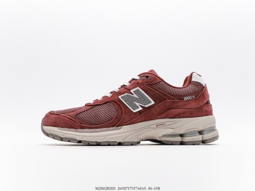 New Balance ML2002 series retro daddy style men and women casual shoes couple versatile jogging shoes sports men's shoes and women's shoes Style:M2002RHD