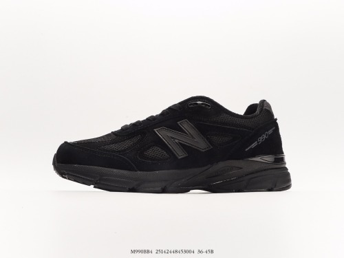New Balance 990 series gray high -end beauty retro leisure running shoes Style:M990BB4