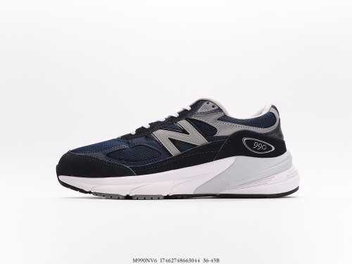 New Balance M990V6 series retro shoes running shoes Style:M990NV6