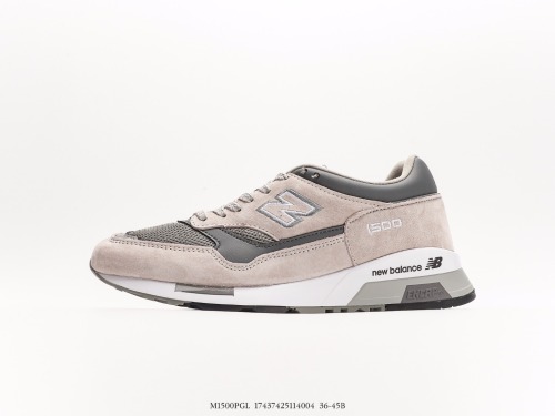 New Balance Made in UK M1500 High -end British -Product Series Low Classic Retro Leisure Sports Sweet Shoes Men's Female Shoes Real Sanda Smaller System Style:M1500PGL