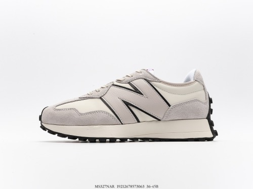 New Balance 327 Retro Pioneer MS327 series retro leisure sports jogging shoes Style:MS327NAR