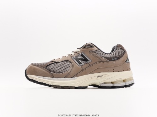 New Balance ML2002 series retro daddy style men and women casual shoes couple versatile jogging shoes sports men's shoes and women's shoes Style:M2002RAW