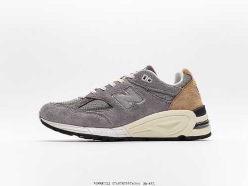 New Balance Kith x New Balance 990V1 Dusty Rose The whole pair of shoes is still the most popular Yuanzu gray tone Style:M990TD2