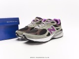 New Balance M990al2 series high -end beauty retro leisure running shoes Style:M990TC3