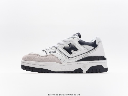 New Balance BB550 series classic retro low -top casual sports basketball shoes Style:BB550WA1