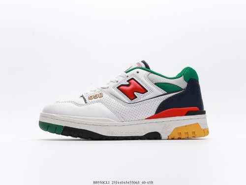 New Balance BB550 series classic retro low -top casual sports basketball shoes Style:BB550CL1