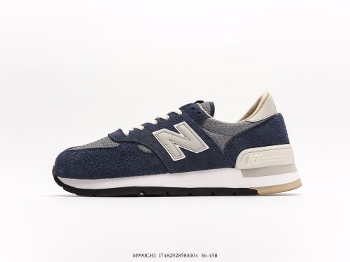 New Balance NB990 New Balance M990v1 The original series low -gang classic retro leisure sports versatile dad running shoes upgraded original paper version of the original paper version data development version Style:M990CH1