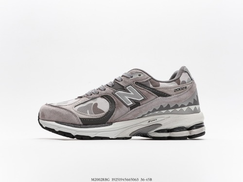 New Balance ML2002 series retro daddy style men and women casual shoes couple versatile jogging shoes sports men's shoes women's shoes 3M reflective camouflage ape Style:M2002RBG