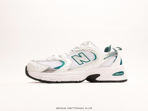 New Balance MR530 series retro daddy wind net cloth running casual sports shoes Style:MR530AB