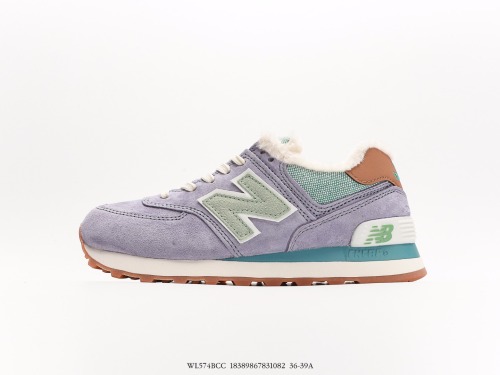 New Balance 574 campus style retro casual running shoes Style:WL574BCC