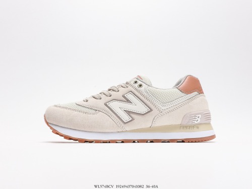 New Balance 574 series retro casual jogging sports shoes Style:WL574SAY