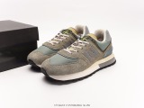New Balance 574 series comfortable versatile retro stitching fashion casual sports shoes Style:U574LGST