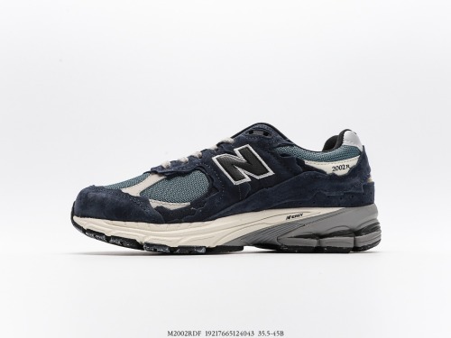 New Balance ML2002 series retro daddy style men and women casual shoes couple versatile jogging shoes sports men's shoes and women's shoes Style:ML2002RDF