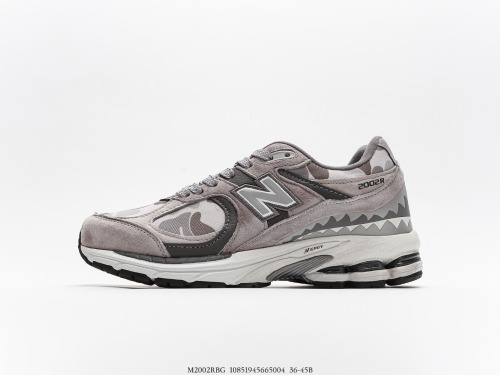 New Balance ML2002 series retro daddy style men and women casual shoes couple versatile jogging shoes sports men's shoes women's shoes 3M reflective camouflage ape Style:M2002RBG