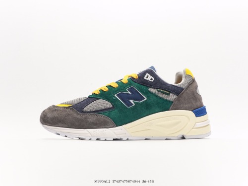 New Balance M990al2 series high -end beauty retro leisure running shoes Style:M990TC3
