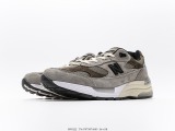 New Balance Made in USA M992 Series Classic Classic Retro Leisure Sports Specific Daddy Running Shoes Style:M992J2