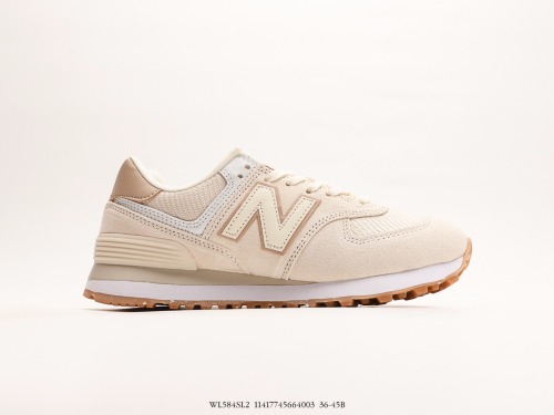 New Balance WL574 series low -top classic retro leisure sports jogging shoes Style:WL574SL2