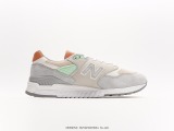 New Balance High -end US products series retro casual jogging shoes Style:M998ENE