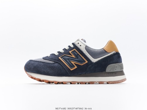 New Balance 574 series sports retro casual jogging shoes Style:ML574AB2