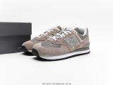 New Balance 574 series sports retro casual jogging shoes Style:ML574EVG