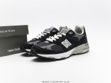 New Balance in USA MR993 series of American -produced blood classic retro leisure sports versatile daddy running shoes Style:MR993NV