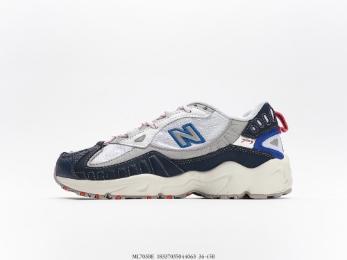 New Balance ML703 series retro daddy, leisure sports mountain system off -road running shoes retro shoes Style:ML703BE