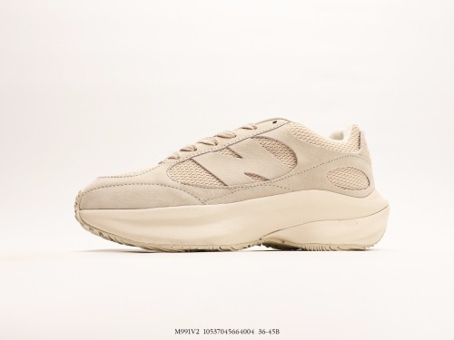 New Balance Auralee x New Balance Warped Runner x 991 V2 NB Decoding Wind New Balance new joint model low -gang retro leisure sports jogging shoes Style:M991V2
