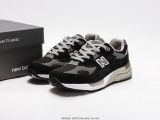 New Balance Made in USA M992 Series Classic Classic Retro Leisure Sports Specific Daddy Running Shoes Style:M992BK