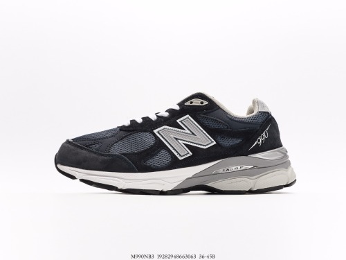 New Balance Levi's x New Balance 990V3 Levis co -branded third -generation president retro jogging shoes Style:M990NB3