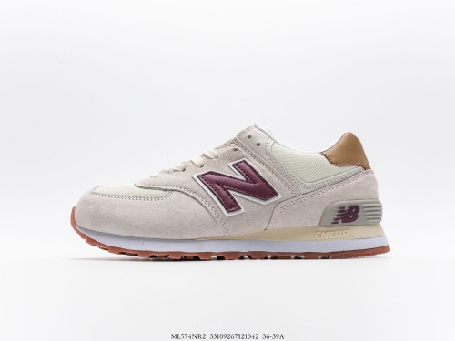 New Balance 574 series sports retro casual jogging shoes Style:ML574NR2