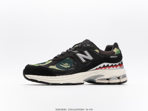New Balance WL2002 retro leisure running shoes latest 2002R series shoes Style:ML2002RBG