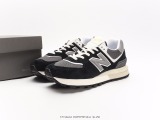 New Balance U574 upgraded version of the low -top retro leisure sports jogging shoes  Yuanzu Deep Gray  Style:U574GG1