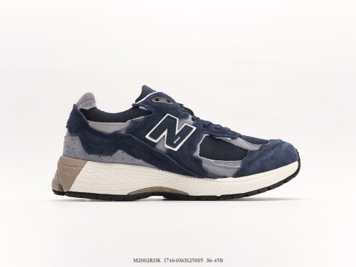 New Balance ML2002 series retro daddy style men and women casual shoes couple versatile jogging shoes sports men's shoes and women's shoes Style:M2002RDK