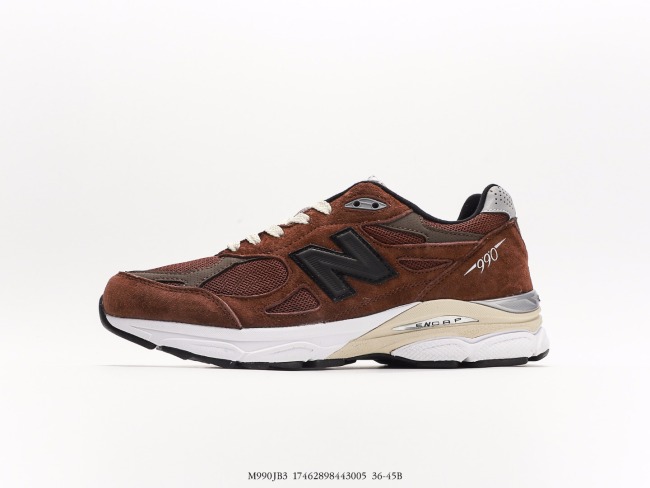 New Balance 990 series high -end beauty retro leisure running shoes Style:M990JB3