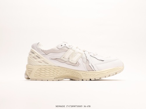 New Balance M1906D  Protection Pack  series of low -gang retro dad's leisure sports jogging shoes  decompose leather white rice gray  Style:M1906DE