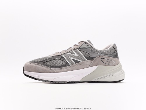 New Balance M990V6 series retro shoes running shoes Style:M990GL6