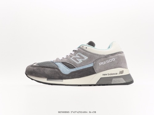 New Balance Made in UK M1500 High -end British -Product Series Low Classic Retro Leisure Sports Sweet Shoes Men's Female Shoes Real Sanda Smaller System Style:M1500BMS