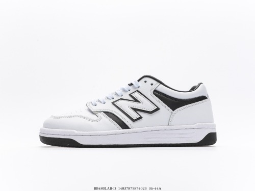 New Balance 480 new low -top sports shoes casual board shoes retro shoes! Style:BB480LAB-D