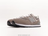 New Balance U574 series low -top retro leisure sports jogging shoes Style:ML574EVG