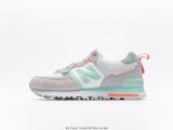 New Balance 574 series sports retro casual jogging shoes Style:ML574ISC