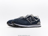 New Balance 574 series sports retro casual jogging shoes Style:ML574EGN
