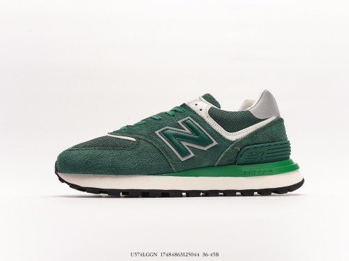New Balance official men's shoes and women's shoes 574 series comfortable versatile retro stitching fashion casual sports shoes Style:U574GGN